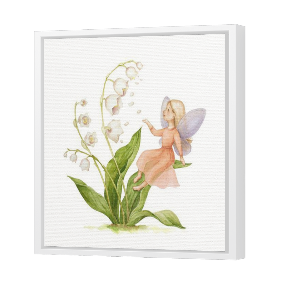 Thumbnail for Canvas - White Floating Frame