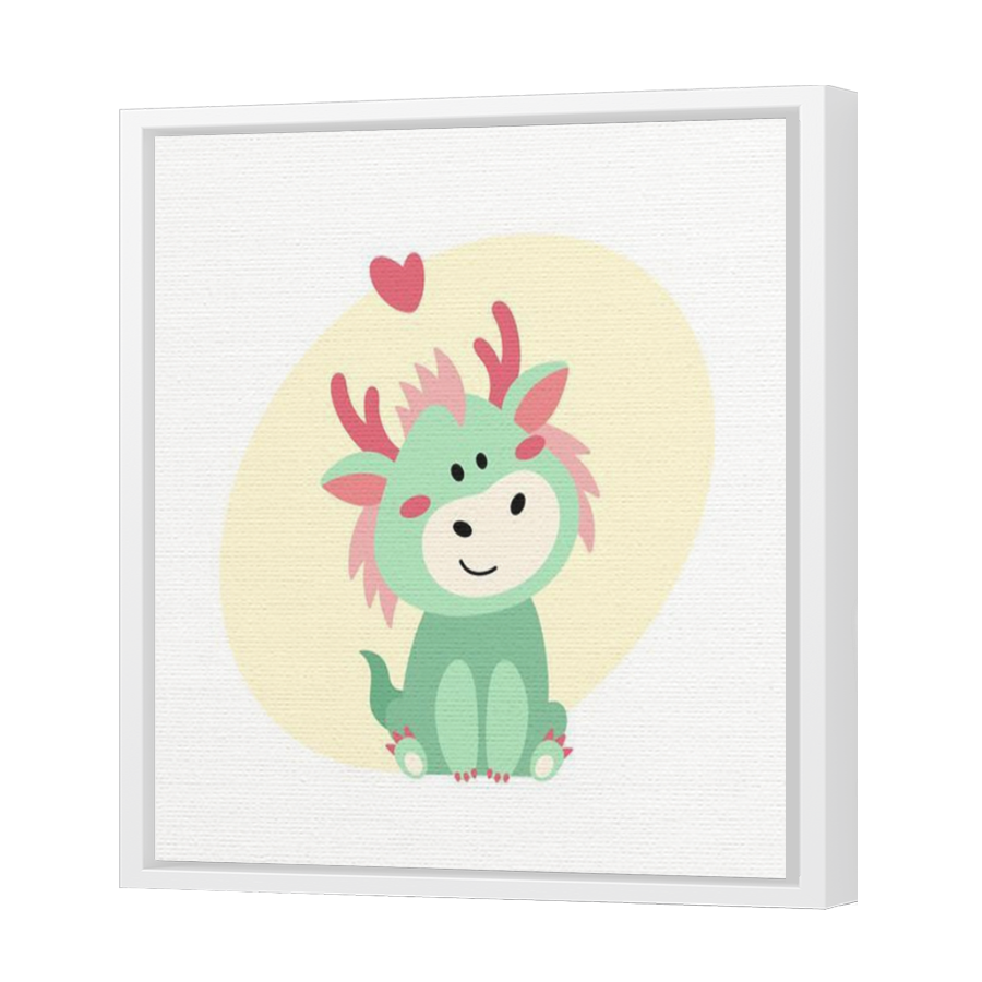 Thumbnail for Canvas - White Floating Frame