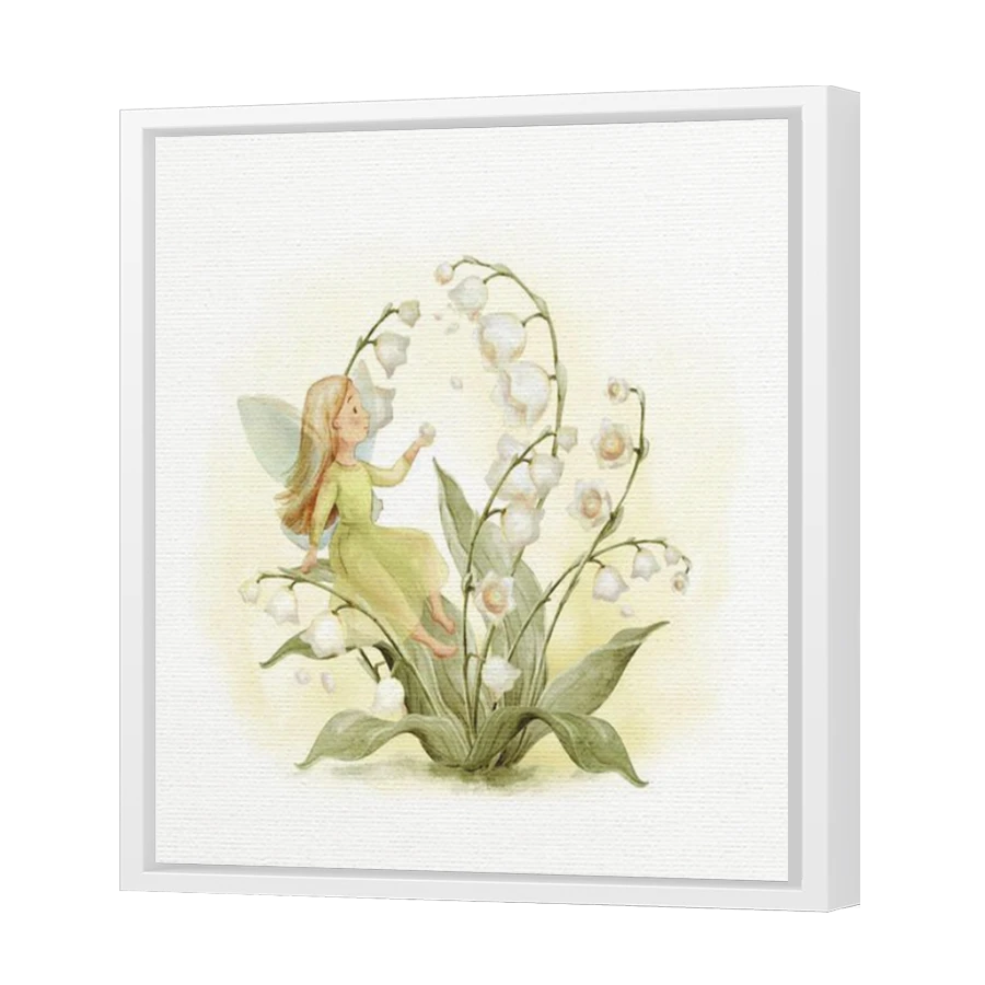 Thumbnail for Canvas - White Floating Frame