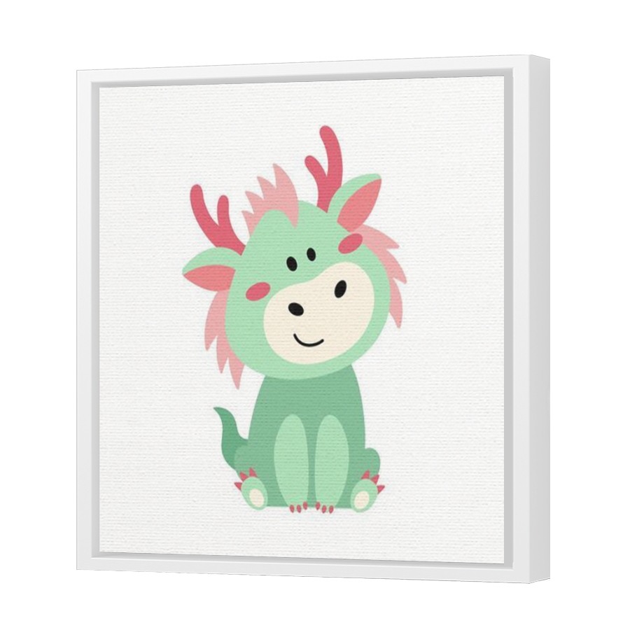 Thumbnail for Canvas - White Floating Frame