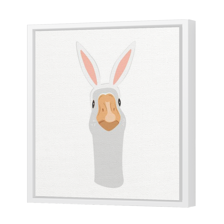 Thumbnail for Canvas - White Floating Frame