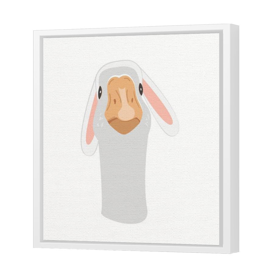 Thumbnail for Canvas - White Floating Frame