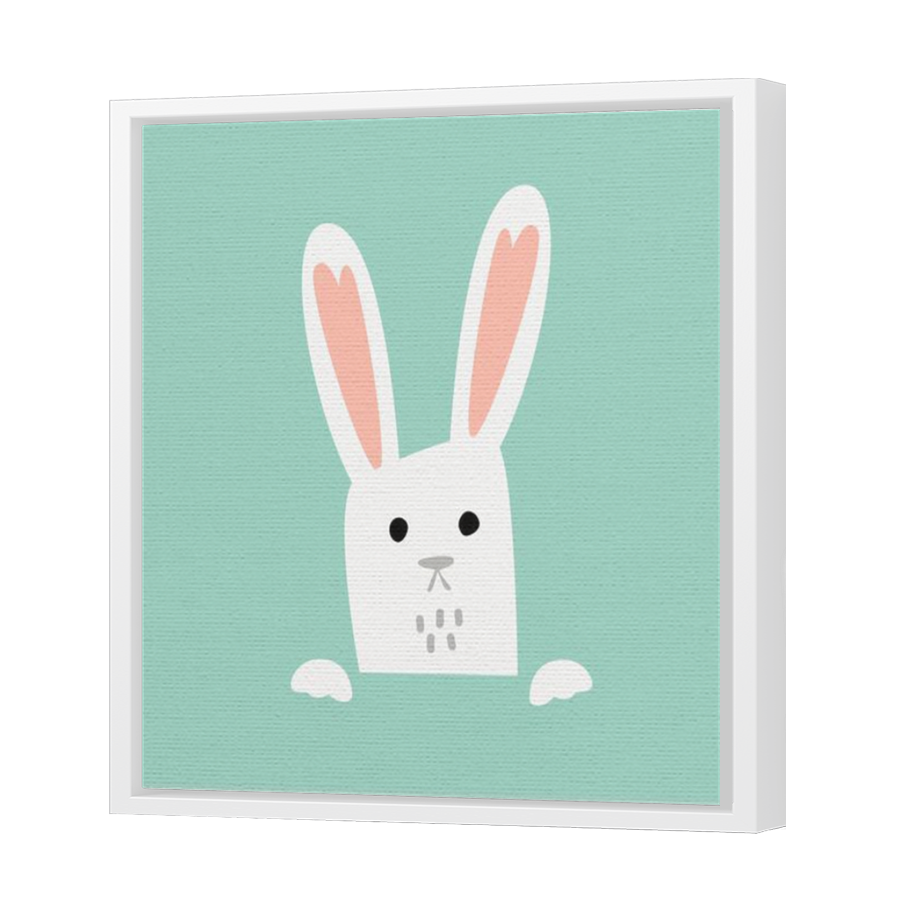 Thumbnail for Canvas - White Floating Frame