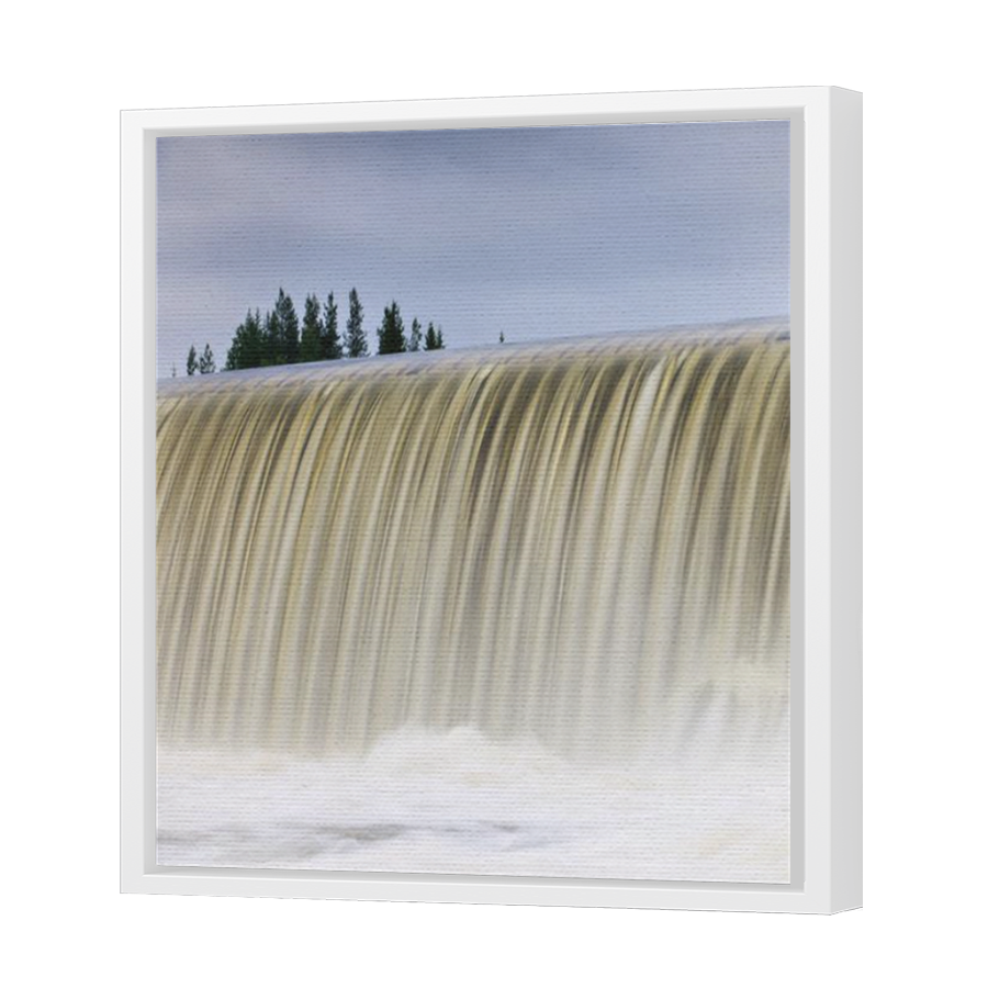 Thumbnail for Canvas - White Floating Frame