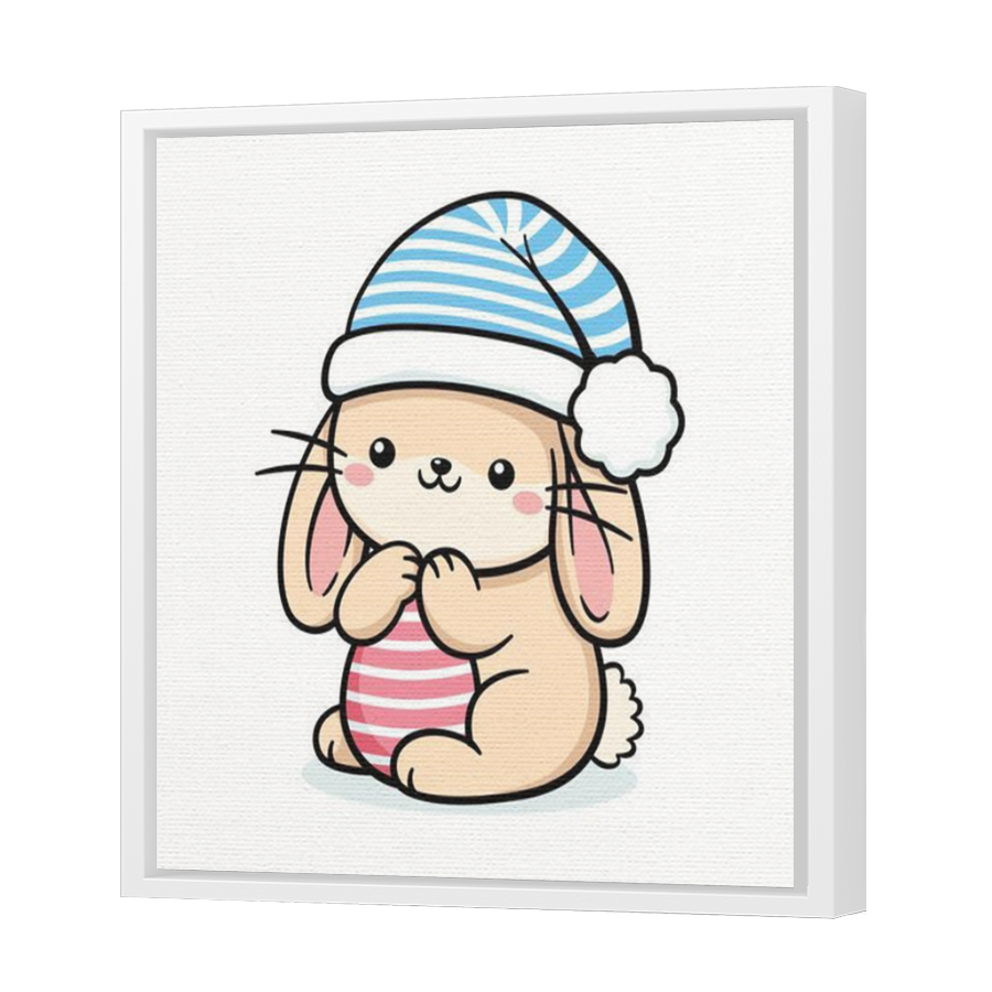 Thumbnail for Canvas - White Floating Frame