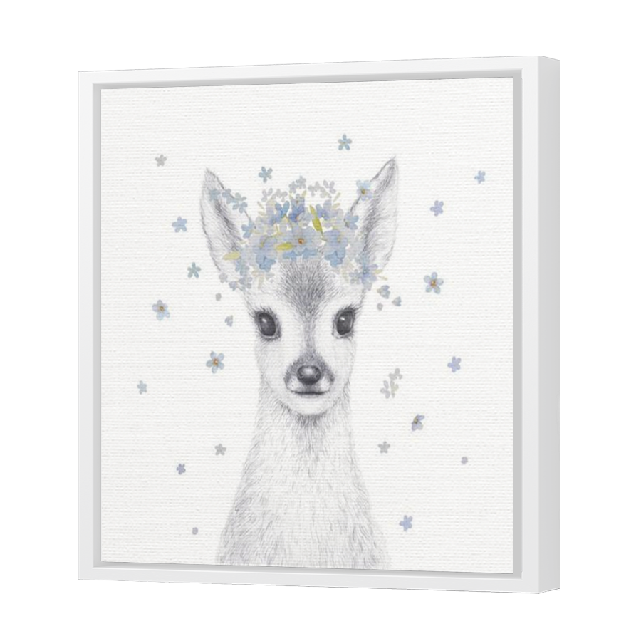 Thumbnail for Canvas - White Floating Frame
