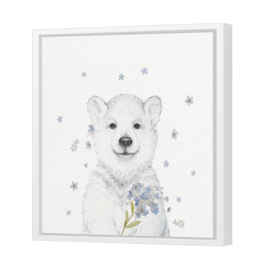 Thumbnail for Canvas - White Floating Frame
