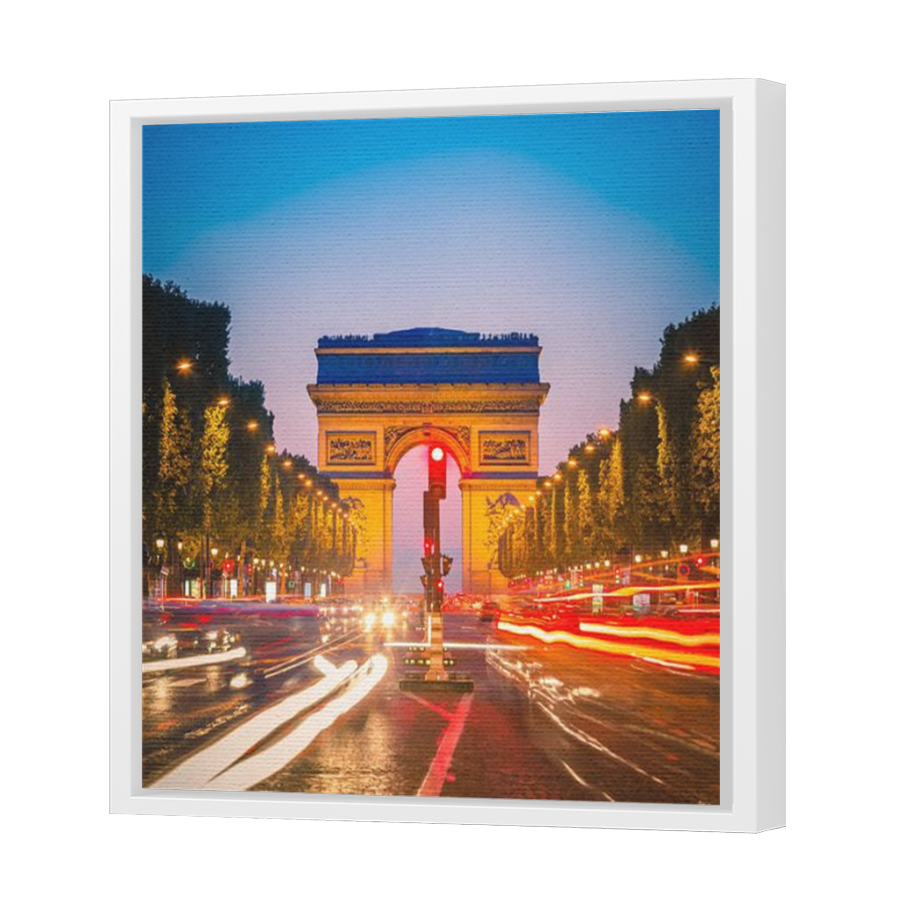 Thumbnail for Canvas - White Floating Frame