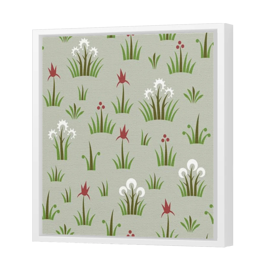 Thumbnail for Canvas - White Floating Frame