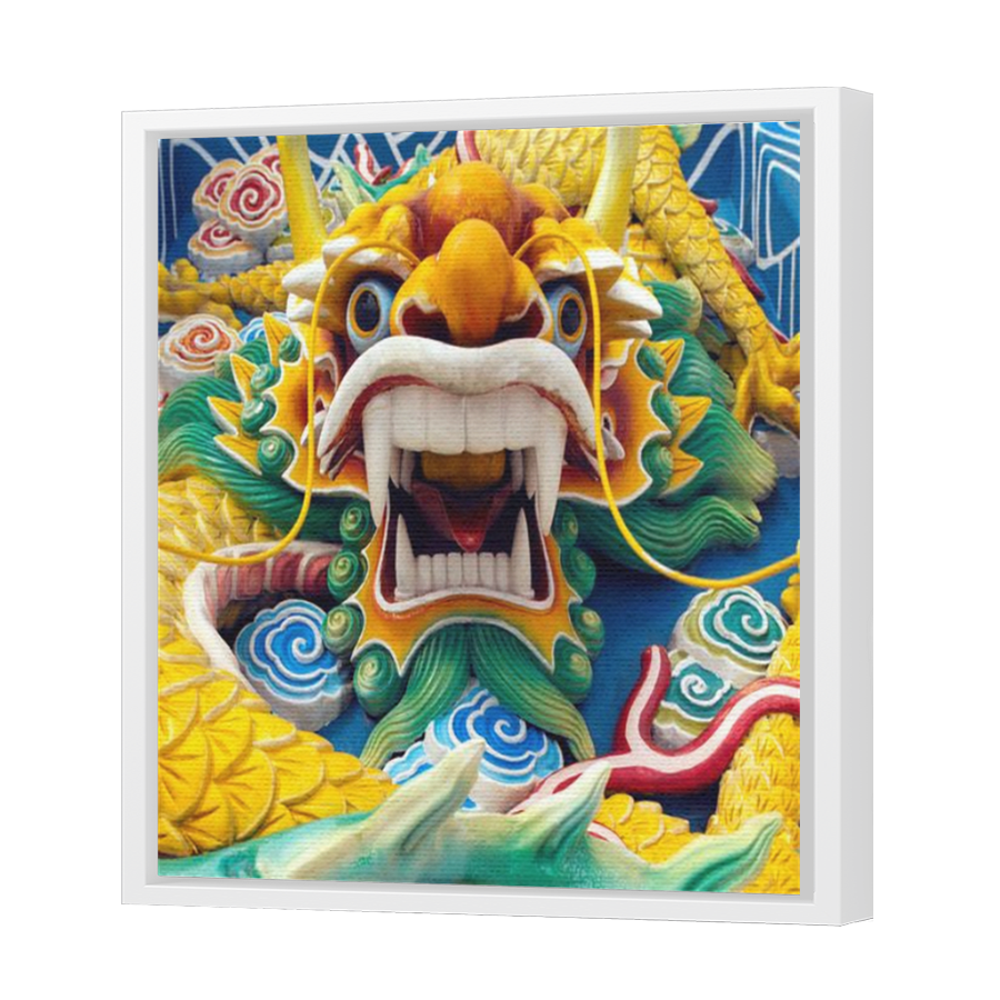 Thumbnail for Canvas - White Floating Frame