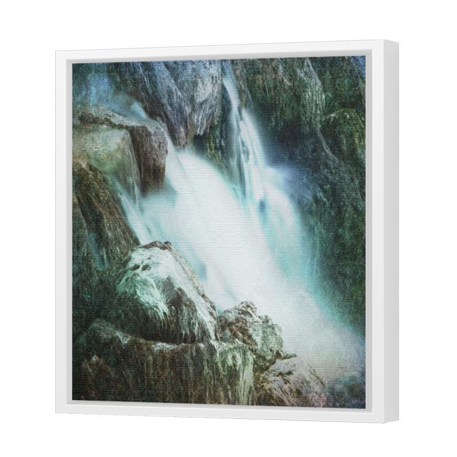 Thumbnail for Canvas - White Floating Frame