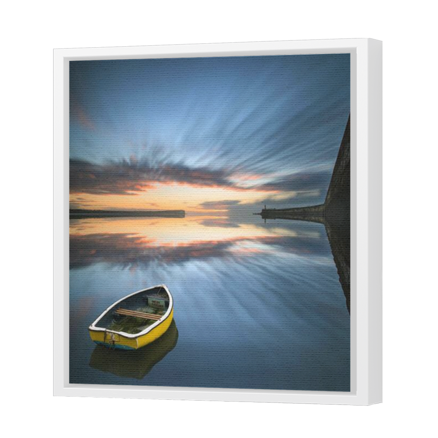 Thumbnail for Canvas - White Floating Frame