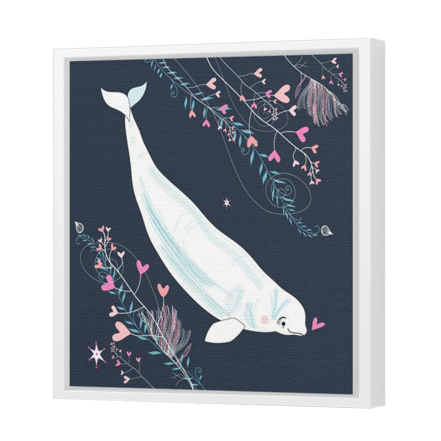 Thumbnail for Canvas - White Floating Frame