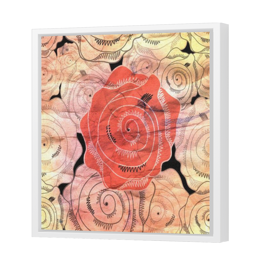 Thumbnail for Canvas - White Floating Frame