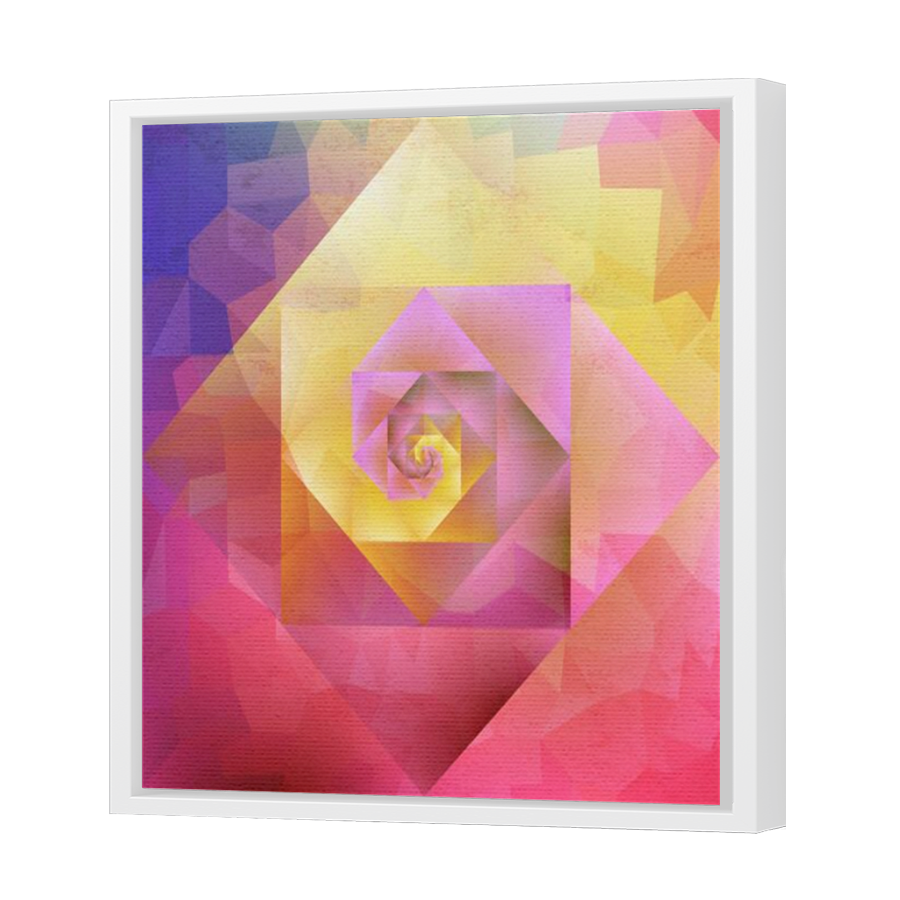 Thumbnail for Canvas - White Floating Frame