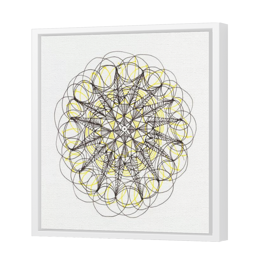 Thumbnail for Canvas - White Floating Frame