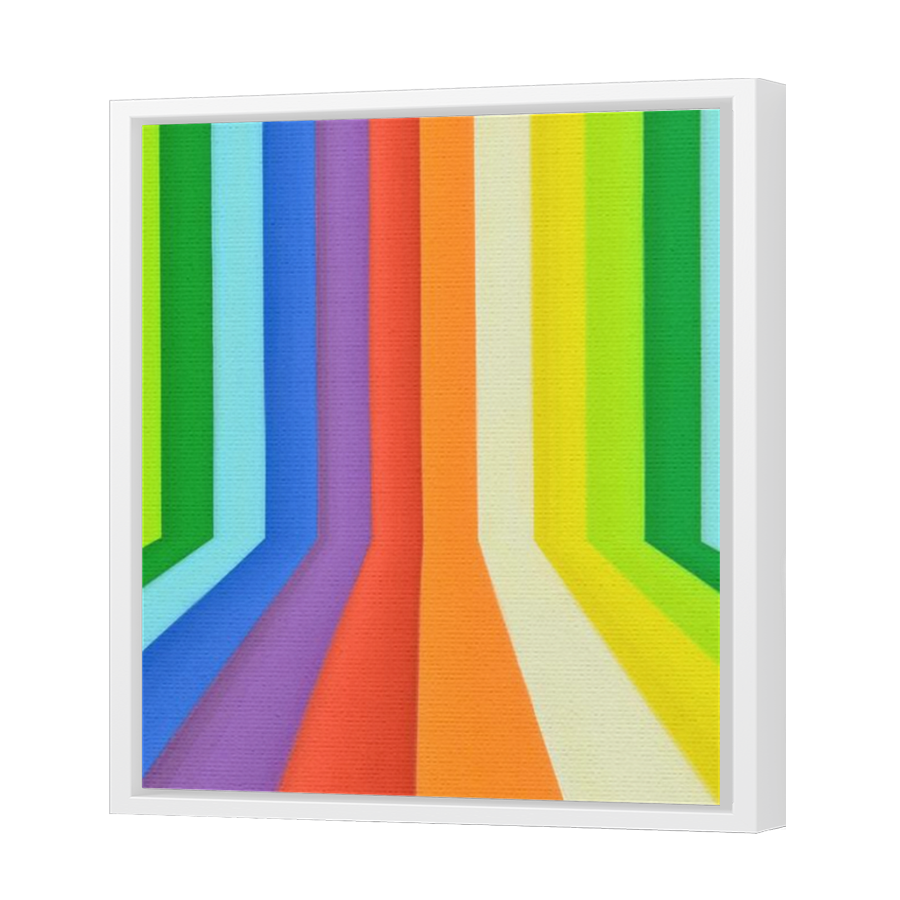 Thumbnail for Canvas - White Floating Frame