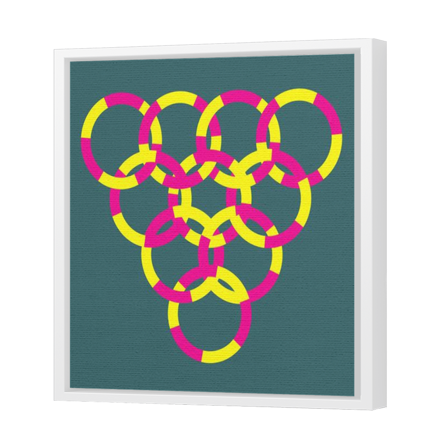 Thumbnail for Canvas - White Floating Frame