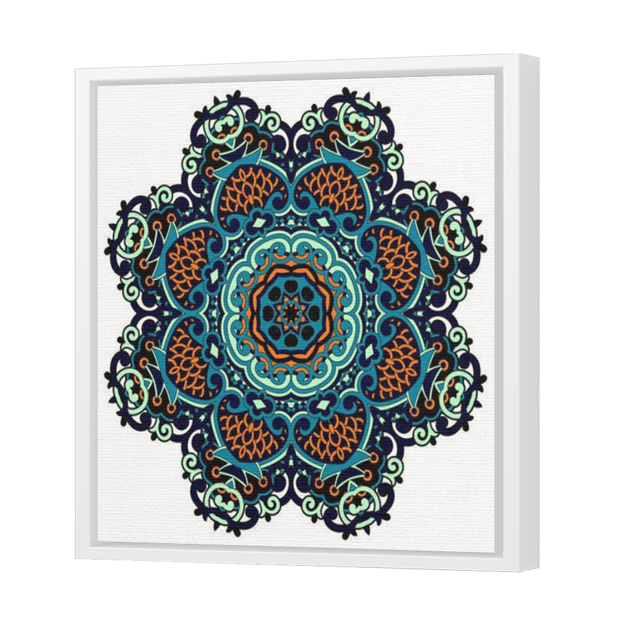 Thumbnail for Canvas - White Floating Frame