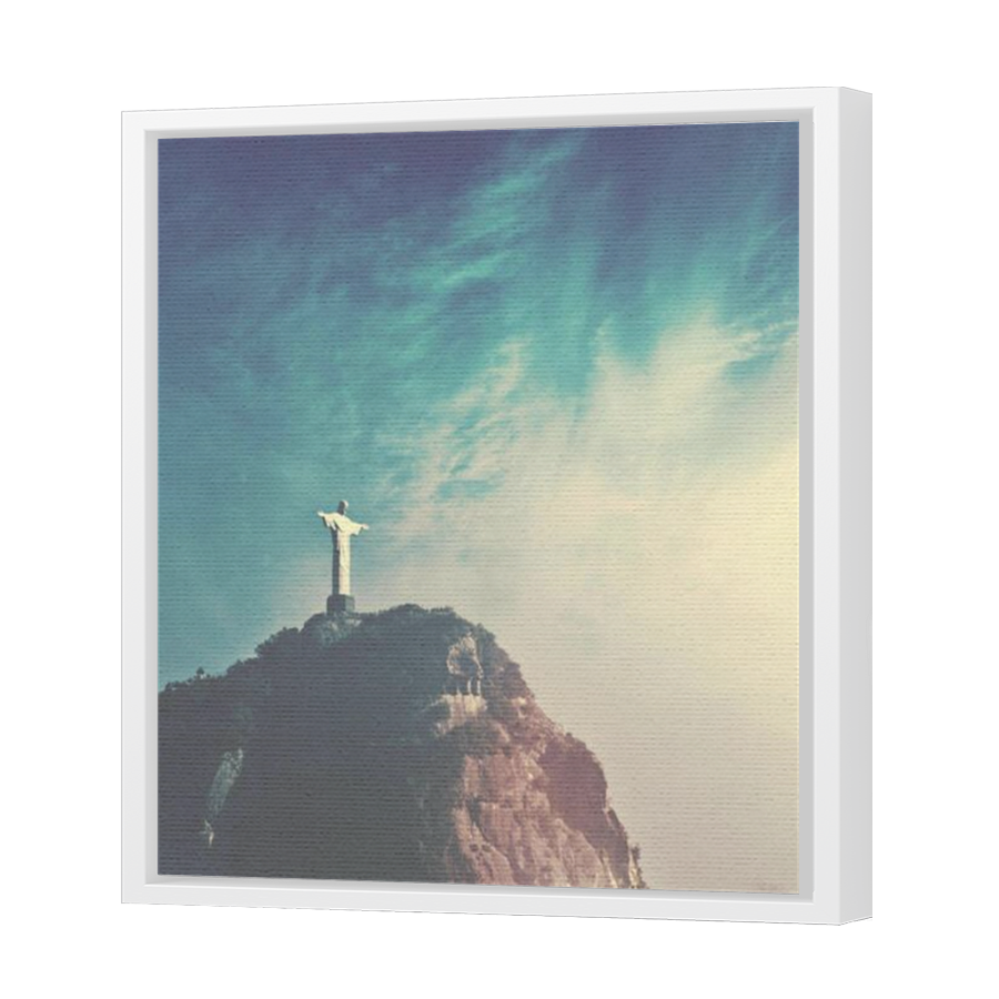 Thumbnail for Canvas - White Floating Frame