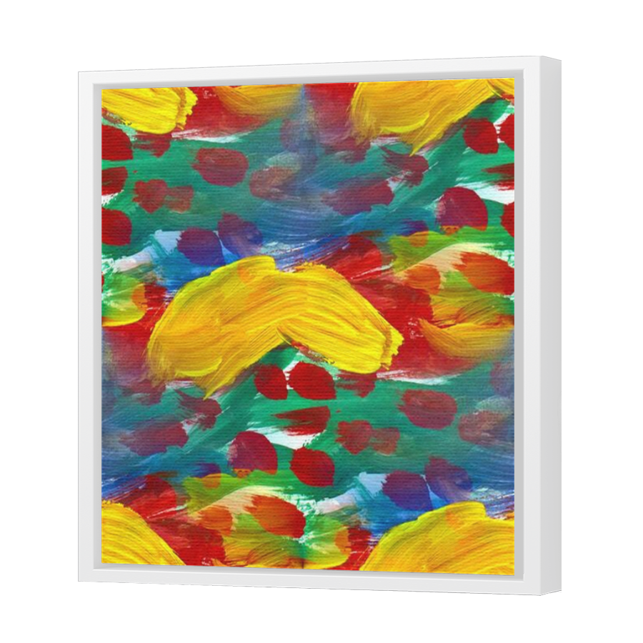 Thumbnail for Canvas - White Floating Frame