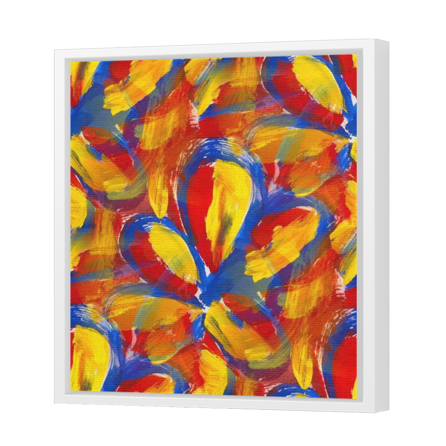 Thumbnail for Canvas - White Floating Frame