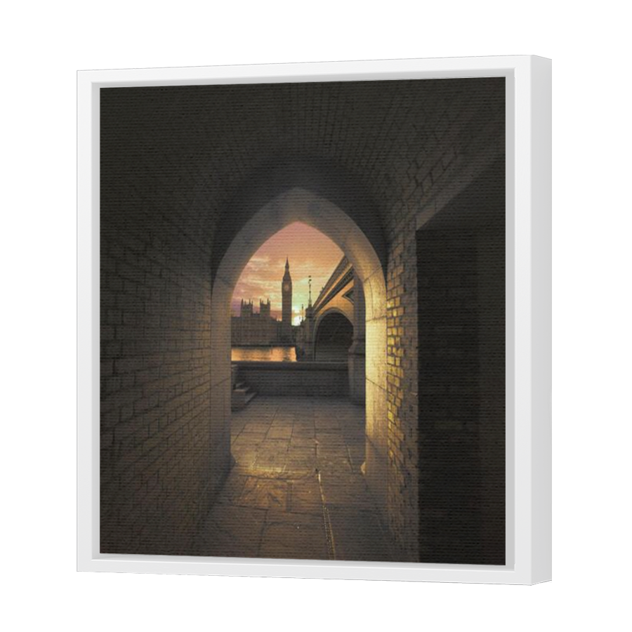Thumbnail for Canvas - White Floating Frame