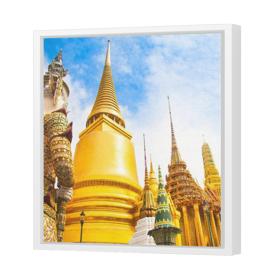 Thumbnail for Canvas - White Floating Frame
