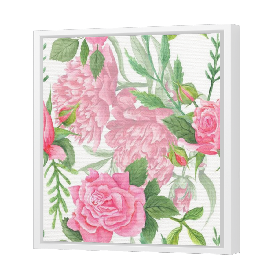 Thumbnail for Canvas - White Floating Frame