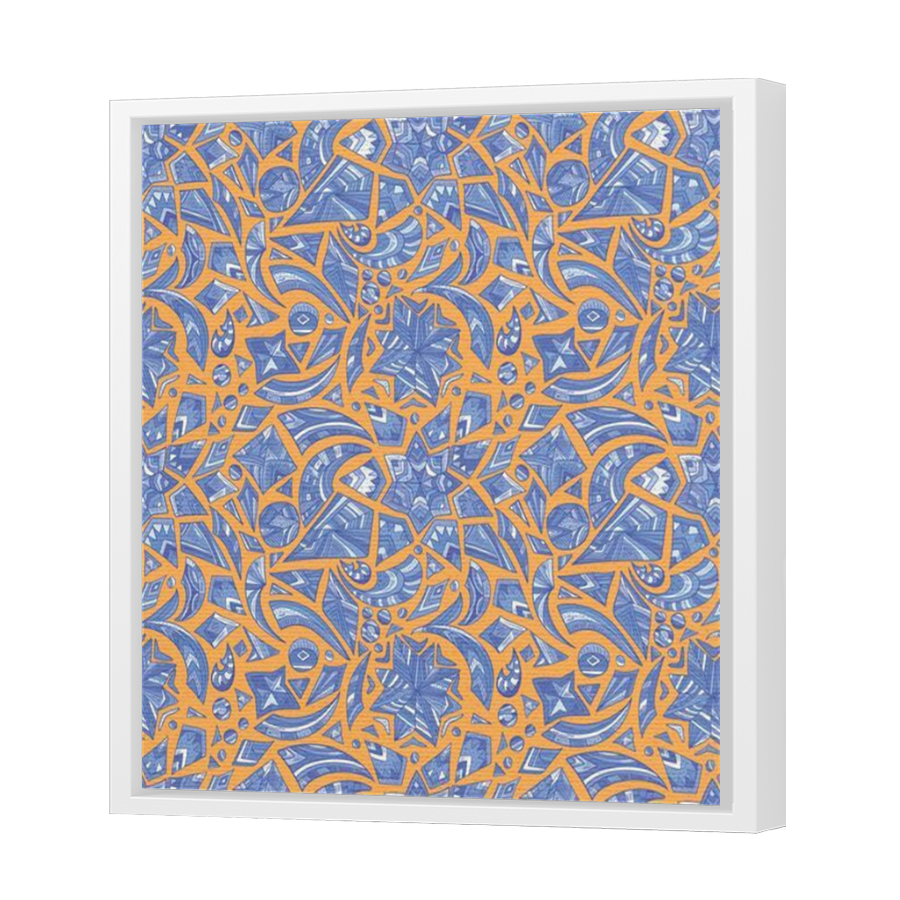 Thumbnail for Canvas - White Floating Frame