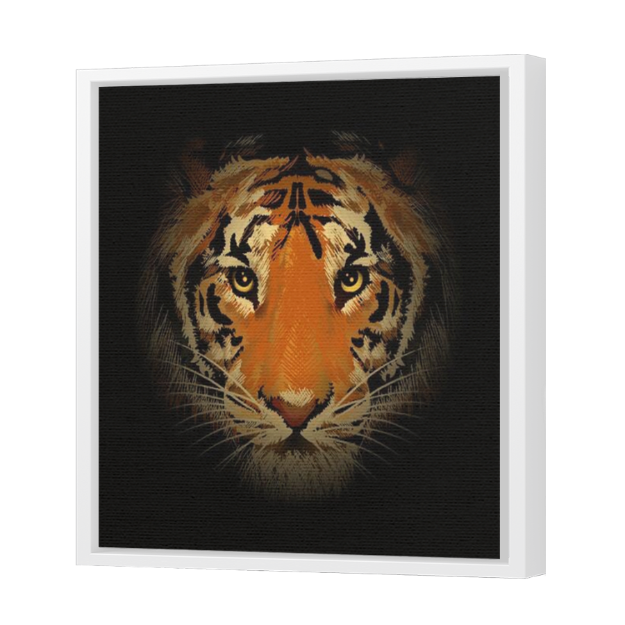 Thumbnail for Canvas - White Floating Frame