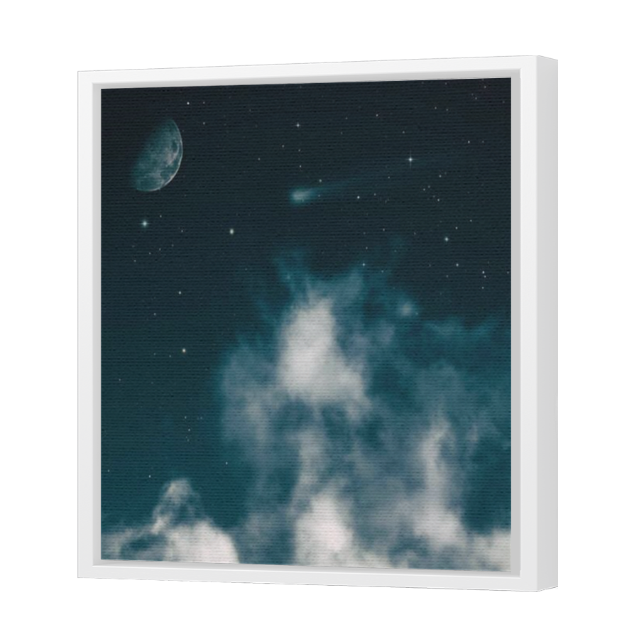 Thumbnail for Canvas - White Floating Frame
