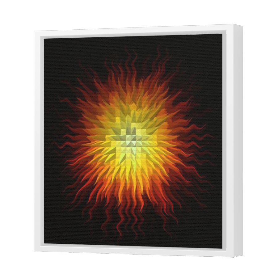 Thumbnail for Canvas - White Floating Frame