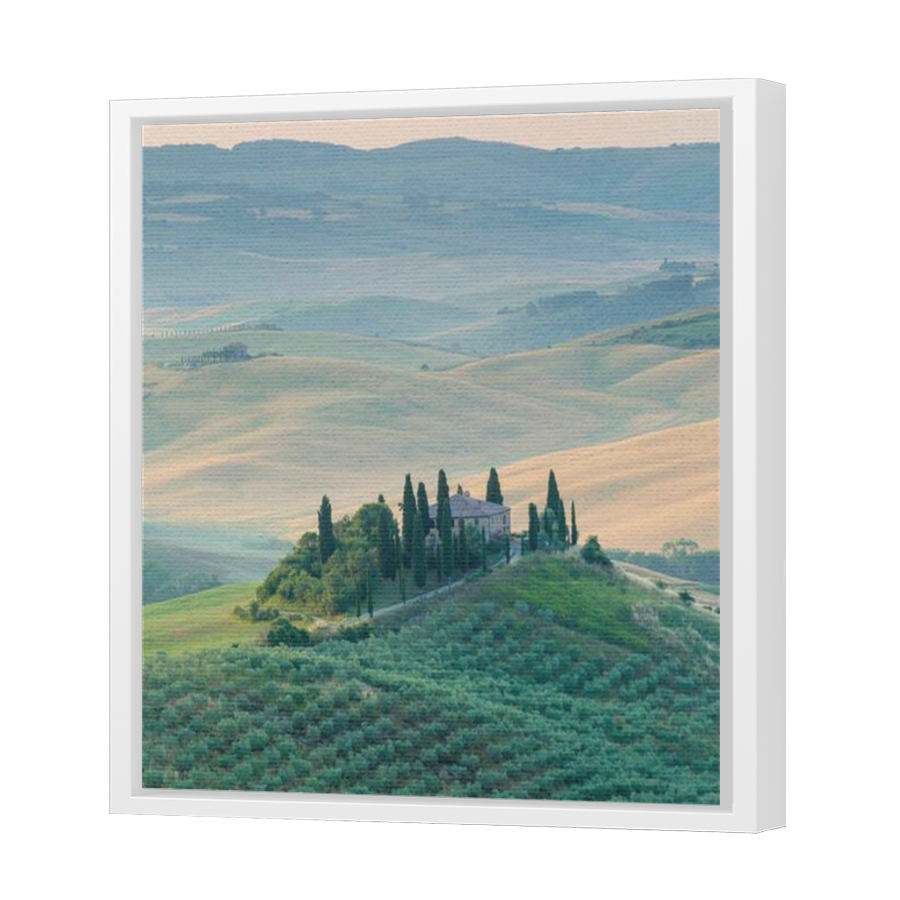 Thumbnail for Canvas - White Floating Frame