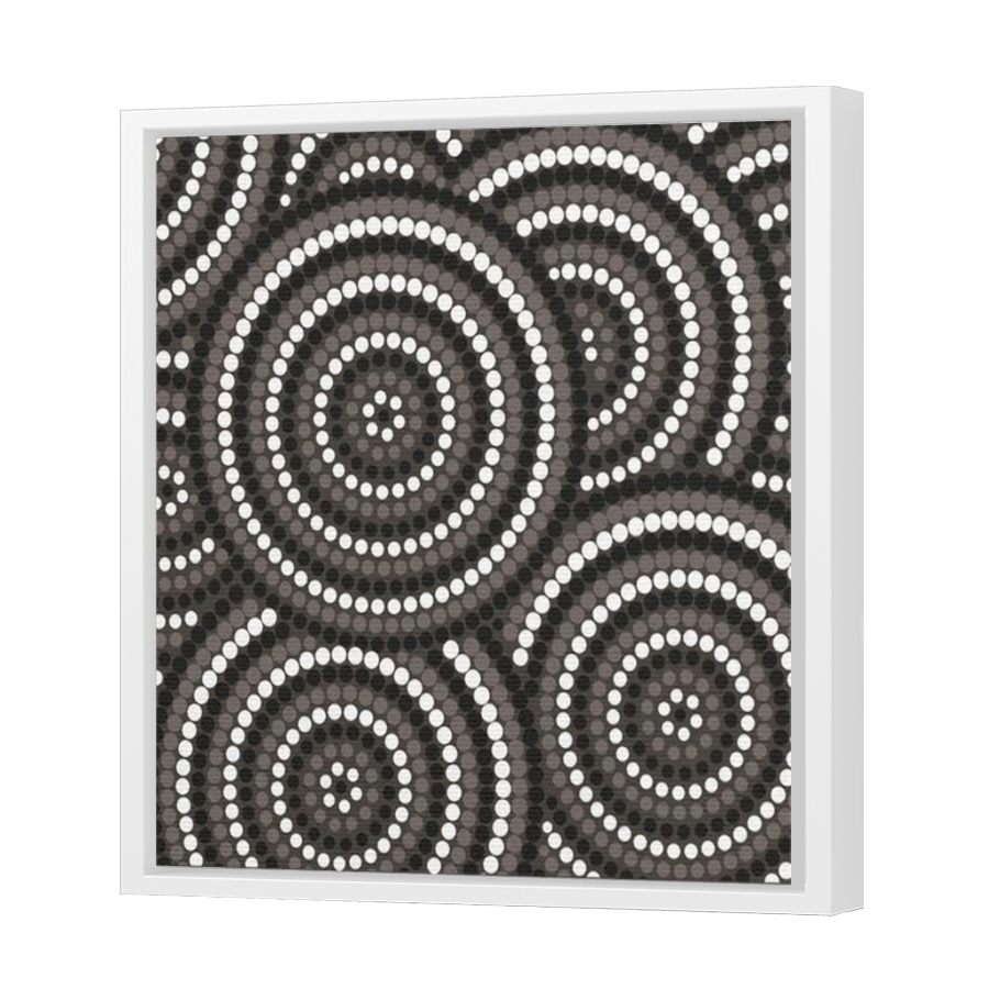 Thumbnail for Canvas - White Floating Frame