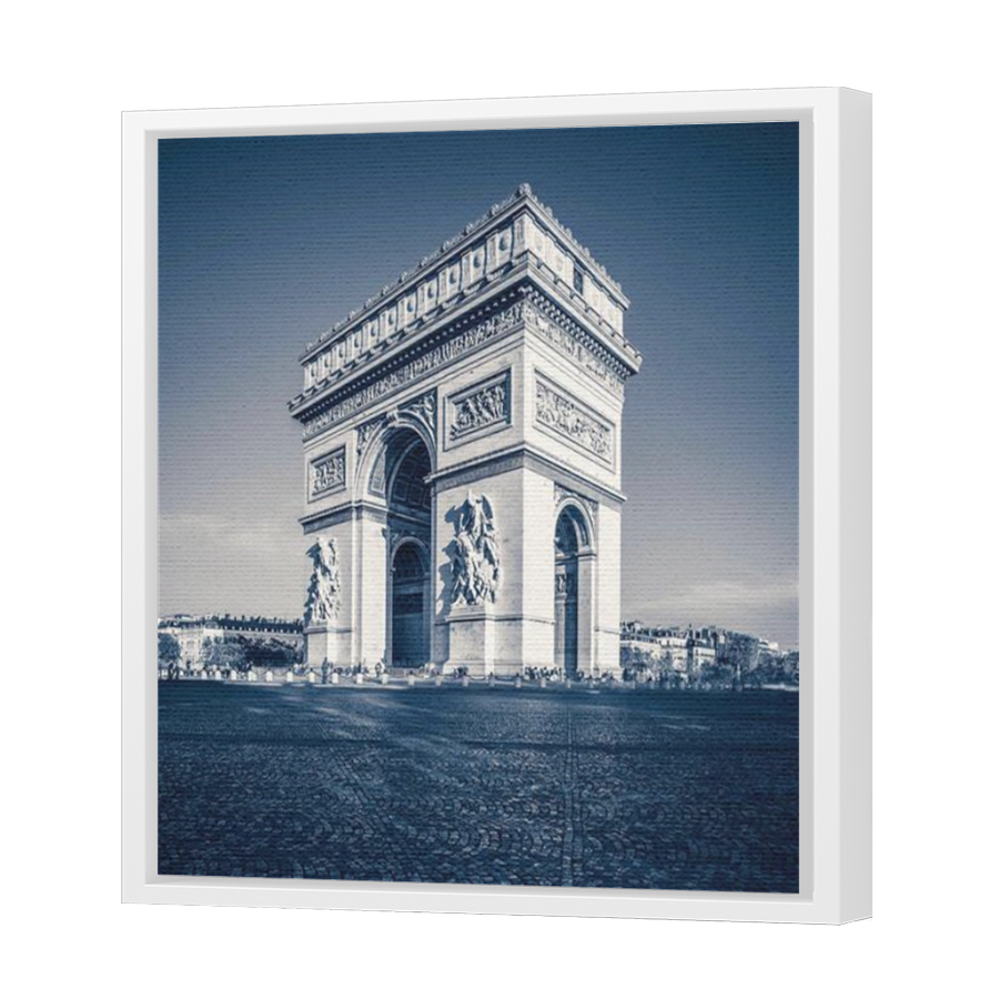 Thumbnail for Canvas - White Floating Frame