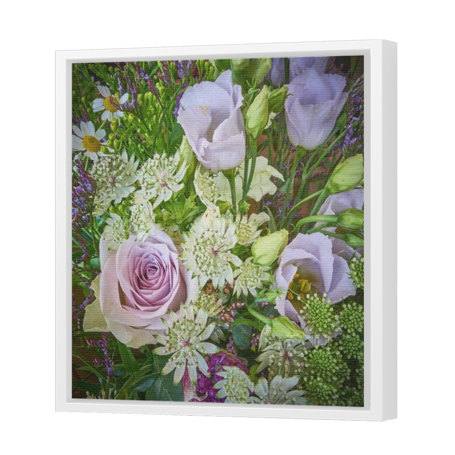 Thumbnail for Canvas - White Floating Frame