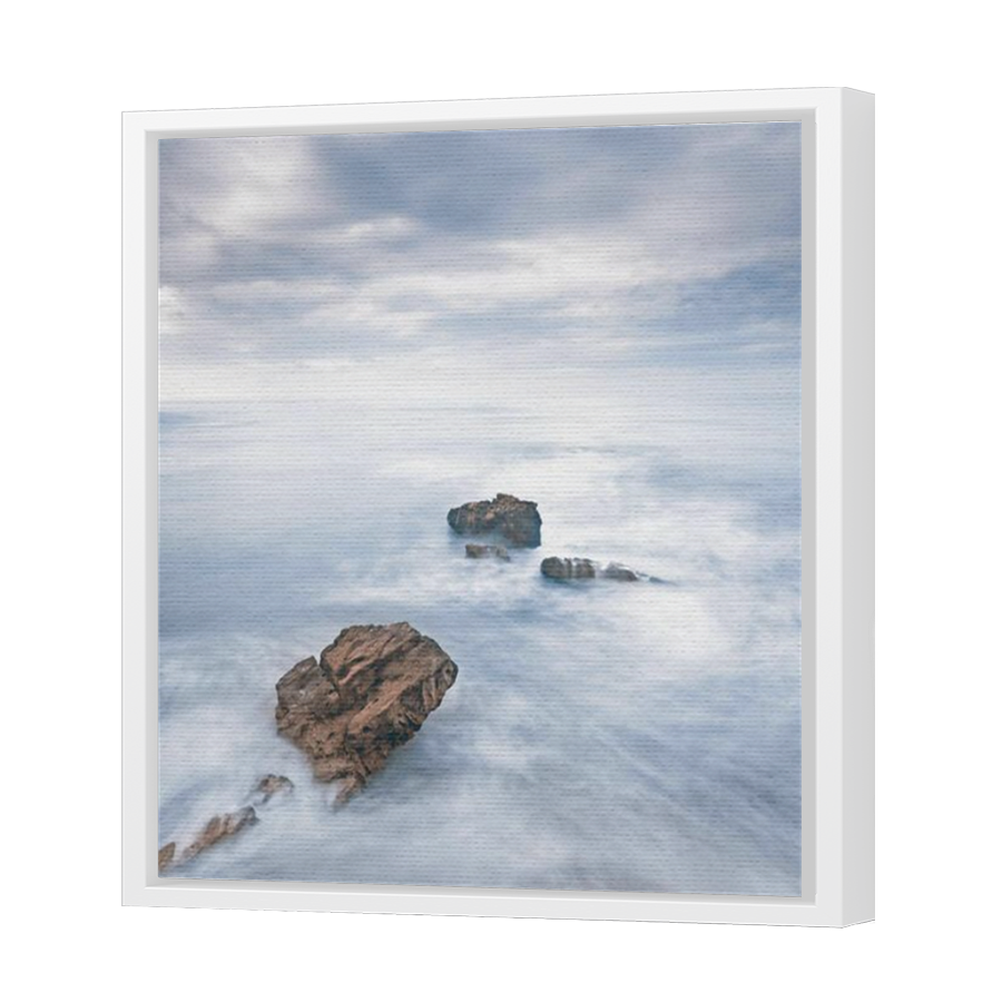 Thumbnail for Canvas - White Floating Frame