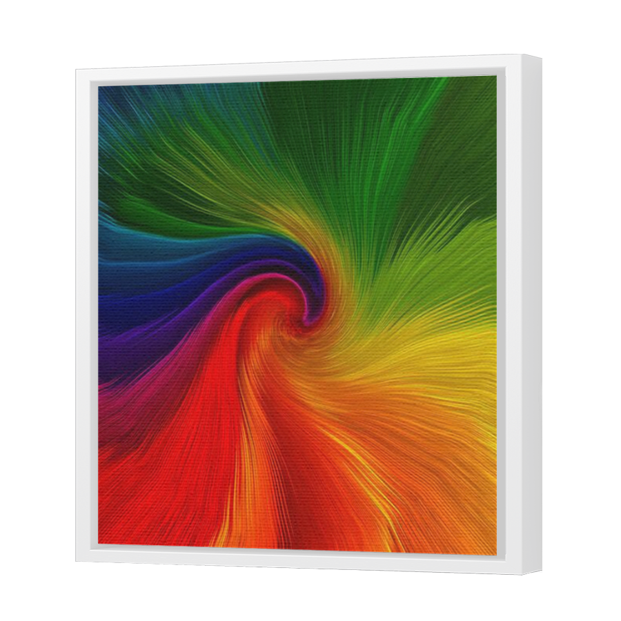 Thumbnail for Canvas - White Floating Frame