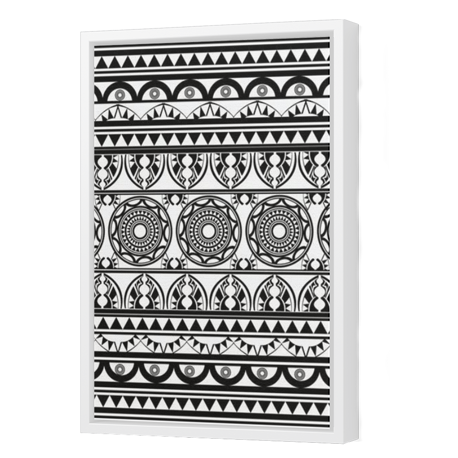 Thumbnail for Canvas - White Floating Frame