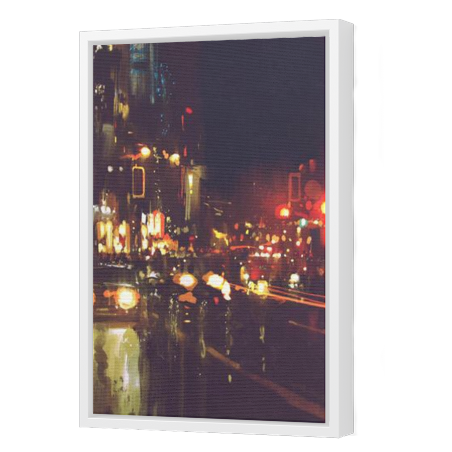 Thumbnail for Canvas - White Floating Frame