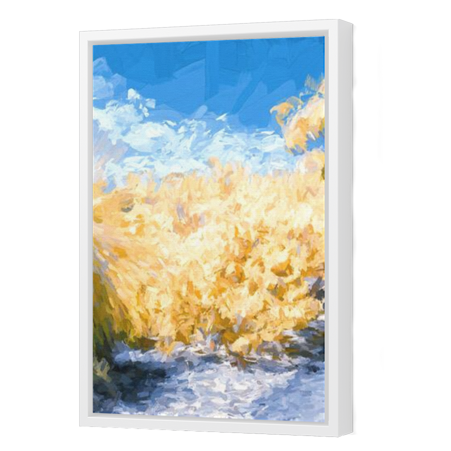 Thumbnail for Canvas - White Floating Frame