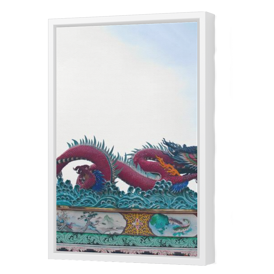 Thumbnail for Canvas - White Floating Frame