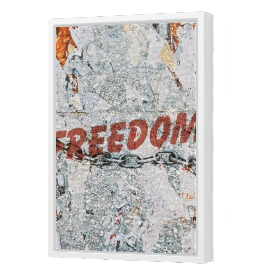 Thumbnail for Canvas - White Floating Frame