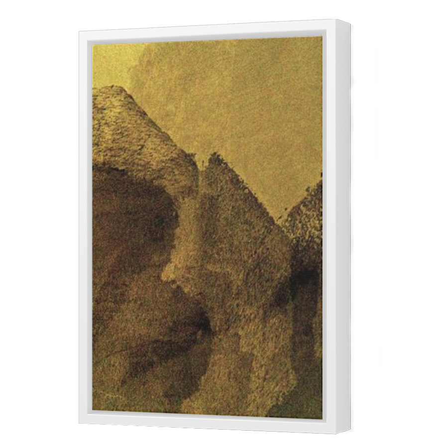 Thumbnail for Canvas - White Floating Frame