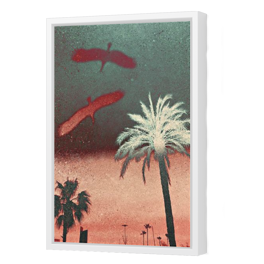 Thumbnail for Canvas - White Floating Frame