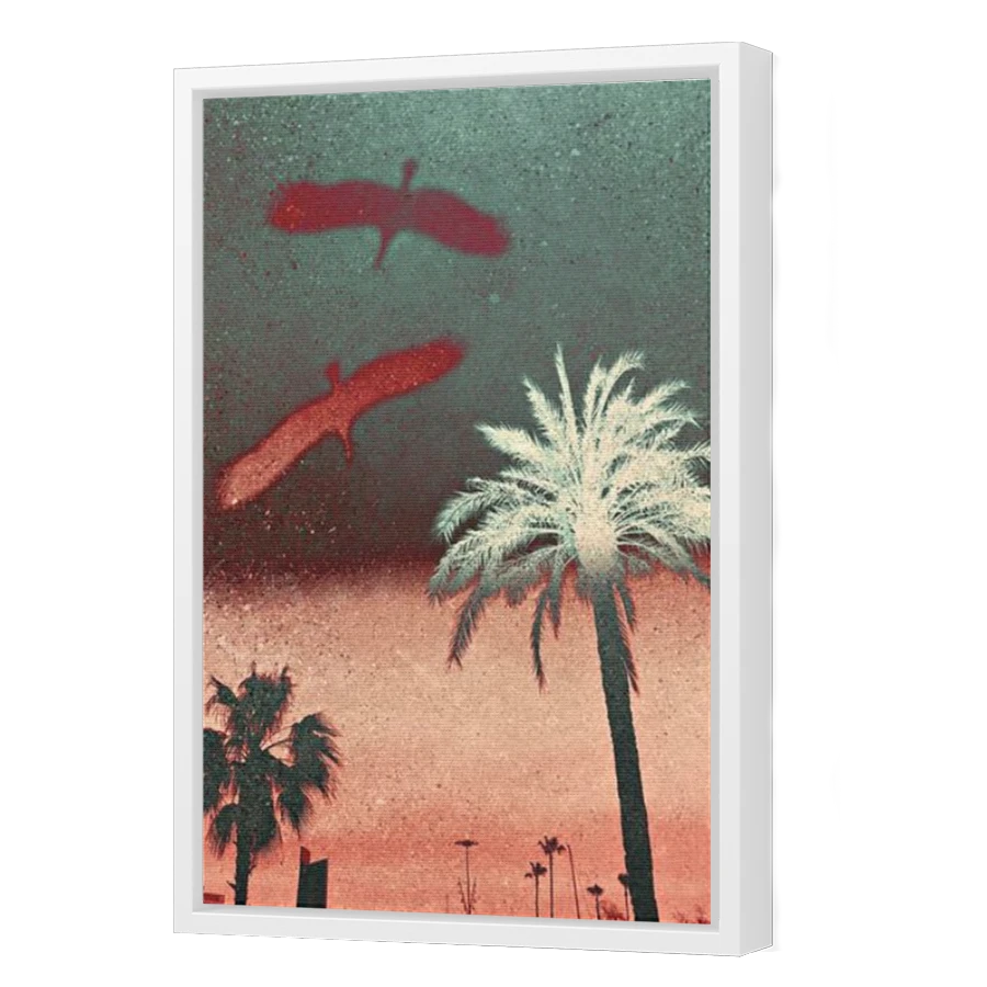 Thumbnail for Canvas - White Floating Frame