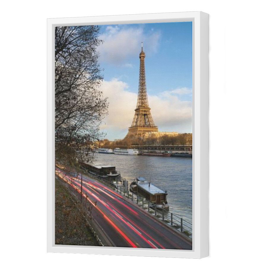 Thumbnail for Canvas - White Floating Frame