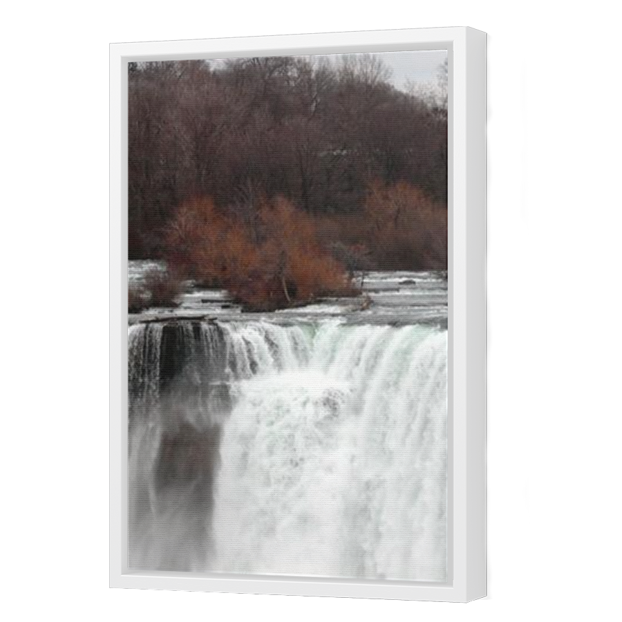 Thumbnail for Canvas - White Floating Frame