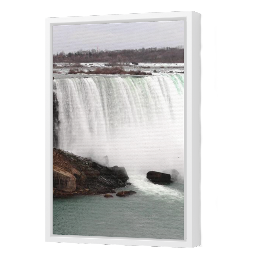 Thumbnail for Canvas - White Floating Frame